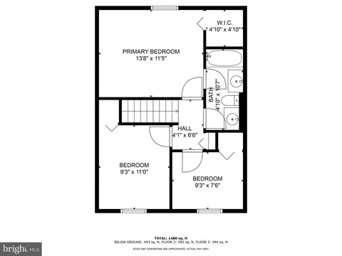 Floorplan - 3642 Marpat Dr, Abingdon, MD 21009 photo 3 of 4
