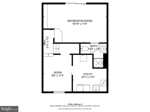 Floorplan - 3642 Marpat Dr, Abingdon, MD 21009 photo 4 of 4