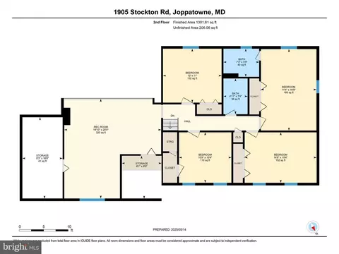 Floorplan - 1905 Stockton Rd, Joppa, MD 21085 photo 2 of 4