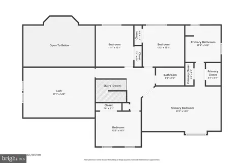 Floorplan - 305 Overview Dr, Abingdon, MD 21009 photo 2 of 4