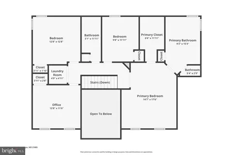 Floorplan - 413 Rogers Ford Ln, Joppa, MD 21085 photo 2 of 3