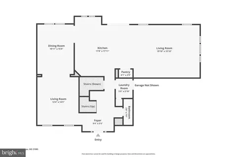 Floorplan - 413 Rogers Ford Ln, Joppa, MD 21085 photo 1 of 3