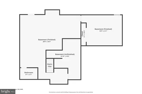 Floorplan - 413 Rogers Ford Ln, Joppa, MD 21085 photo 3 of 3