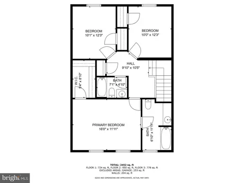 Floorplan - 3202 Lanham Dr, Abingdon, MD 21009 photo 3 of 4
