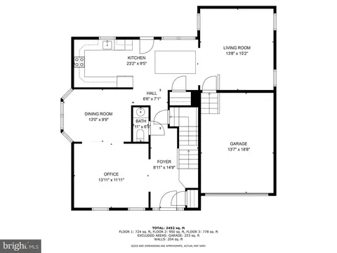 Floorplan - 3202 Lanham Dr, Abingdon, MD 21009 photo 2 of 4