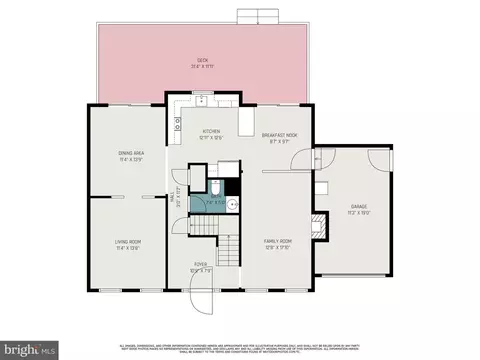Floorplan - 914 Deer Ct, Abingdon, MD 21009 photo 1 of 3