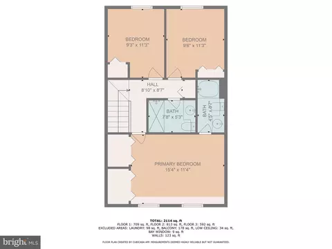 Floorplan - 174 Ferring Ct, Abingdon, MD 21009 photo 2 of 4