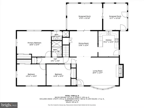 Floorplan - 2616 Lawson Rd, Fallston, MD 21047 photo 2 of 3