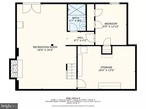 Floorplan - 1019 Mariner Rd, Joppa, MD 21085 photo 1 of 4