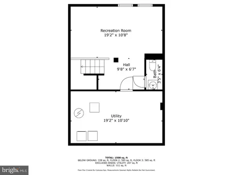 Floorplan - 3322 Racoon Ct, Abingdon, MD 21009 photo 3 of 4