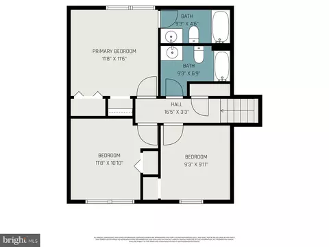 Floorplan - 612 Baldwin Dr, Joppa, MD 21085 photo 3 of 4