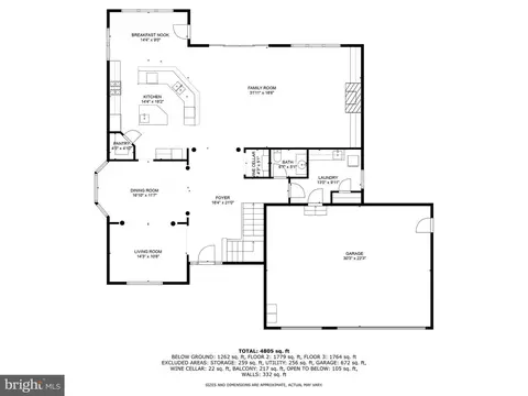 Floorplan - 407 Shore Dr, Joppa, MD 21085 photo 2 of 4