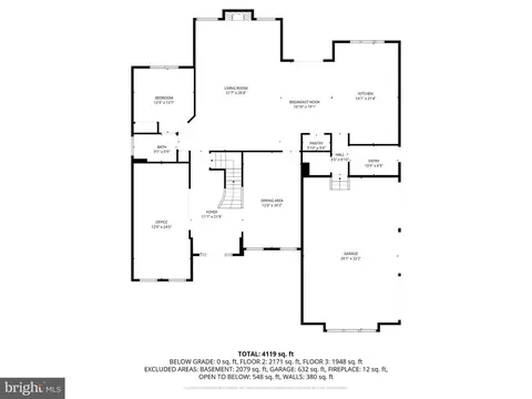 Floorplan - 2803 Moorgrass Ct, Abingdon, MD 21009 photo 2 of 4