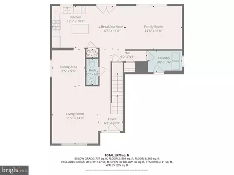 Floorplan - 395 Enfield Rd, Joppa, MD 21085 photo 1 of 4
