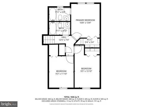 Floorplan - 2826 Profitt Path, Edgewood, MD 21040 photo 2 of 5