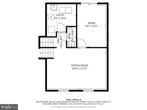 Floorplan - 2826 Profitt Path, Edgewood, MD 21040 photo 3 of 5