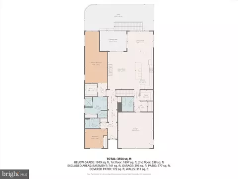 Floorplan - 2510 Easy St, Fallston, MD 21047 photo 2 of 4