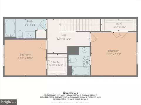 Floorplan - 2510 Easy St, Fallston, MD 21047 photo 4 of 4