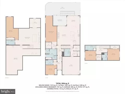 Floorplan - 2510 Easy St, Fallston, MD 21047 photo 1 of 4