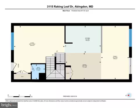 Floorplan - 3115 Raking Leaf Dr, Abingdon, MD 21009 photo 3 of 3