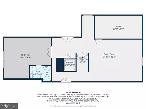 Floorplan - 415 Shore Dr, Joppa, MD 21085 photo 3 of 4