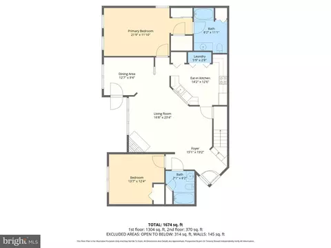 Floorplan - 107 J Sunshine Ct, Forest Hill, MD 21050 photo 1 of 3