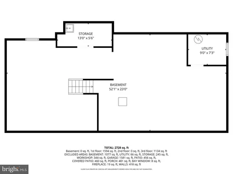 Floorplan - 2712 Crystal Ln, Baldwin, MD 21013 photo 3 of 5