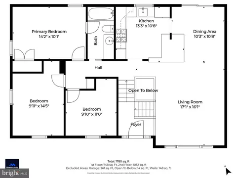 Floorplan - 3917 Longley Rd, Abingdon, MD 21009 photo 3 of 3