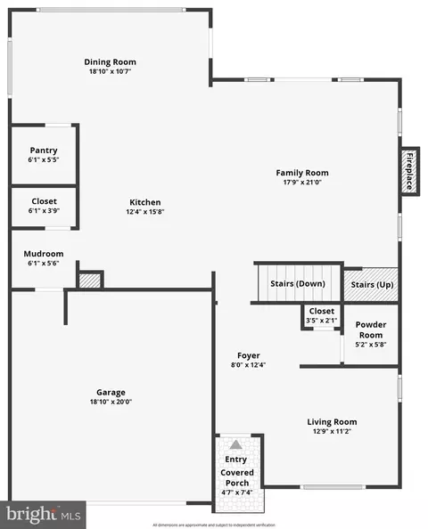 Floorplan - 2511 Easy St, Fallston, MD 21047 photo 1 of 3