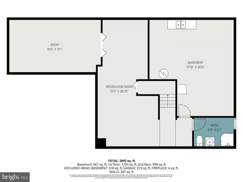 Floorplan - 918 Deer Ct, Abingdon, MD 21009 photo 3 of 3