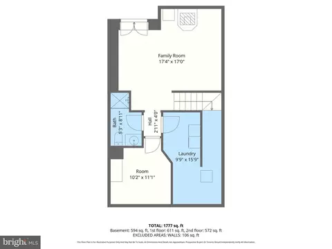 Floorplan - 193 Ferring Ct, Abingdon, MD 21009 photo 4 of 4