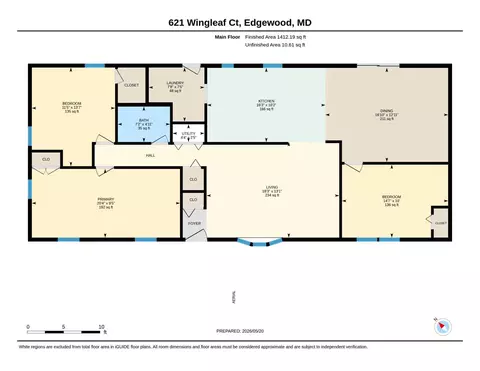 Floorplan - 621 Wingleaf Ct, Edgewood, MD 21040 photo 2 of 2