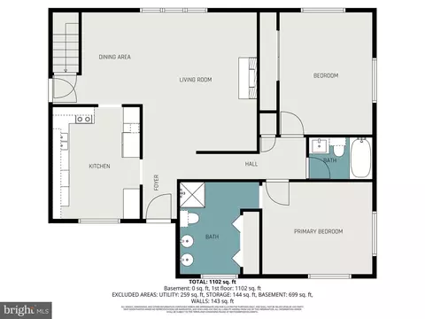 Floorplan - 201 Mountain Rd, Fallston, MD 21047 photo 1 of 3