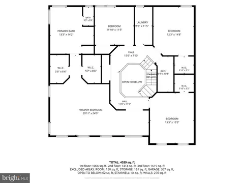 Floorplan - 436 Clydebank Dr, Abingdon, MD 21009 photo 2 of 3