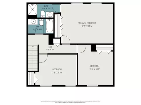 Floorplan - 2987 Harrogate Way, Abingdon, MD 21009 photo 2 of 3