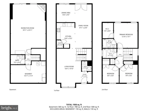 Floorplan - 3825 Copper Beech Dr, Abingdon, MD 21009 photo 1 of 1