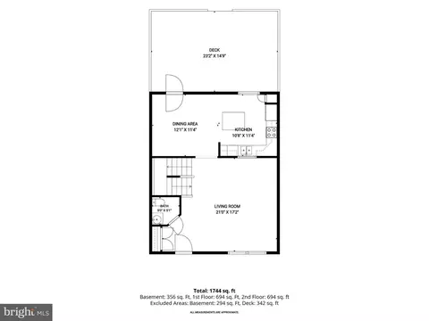 Floorplan - 318 Brittany Dr, Joppa, MD 21085 photo 1 of 4