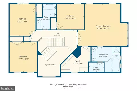 Floorplan - 306 Loganwood Ct, Joppa, MD 21085 photo 2 of 4