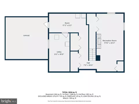 Floorplan - 3204 Bryson Ct, Baldwin, MD 21013 photo 1 of 4