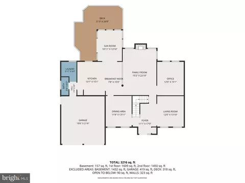 Floorplan - 2003 Fallston Valley Dr, Fallston, MD 21047 photo 1 of 3