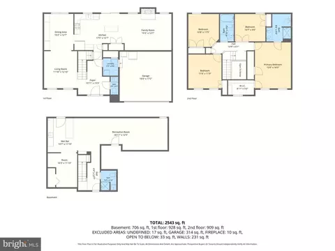 Floorplan - 3713 Wolf Trl, Abingdon, MD 21009 photo 4 of 4