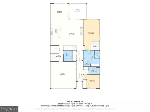 Floorplan - 2421 Easy St, Fallston, MD 21047 photo 1 of 3