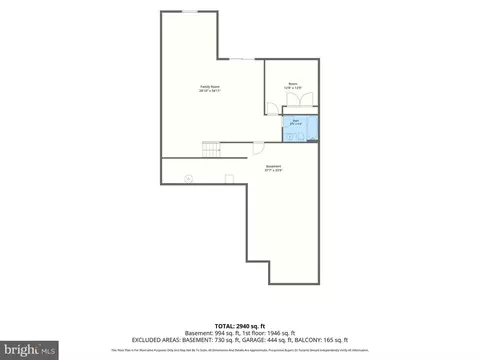 Floorplan - 2421 Easy St, Fallston, MD 21047 photo 2 of 3