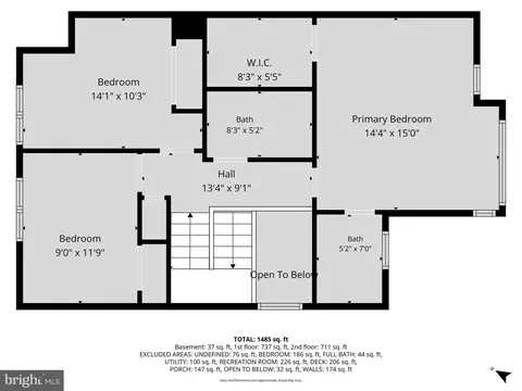 Floorplan - 408 Kentmore Ter, Abingdon, MD 21009 photo 2 of 3