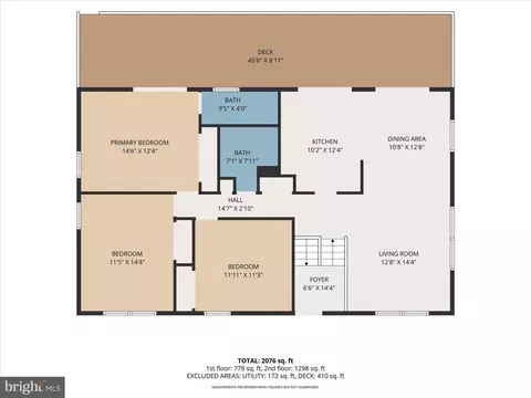 Floorplan - 114 Doncaster Rd, Joppa, MD 21085 photo 3 of 3