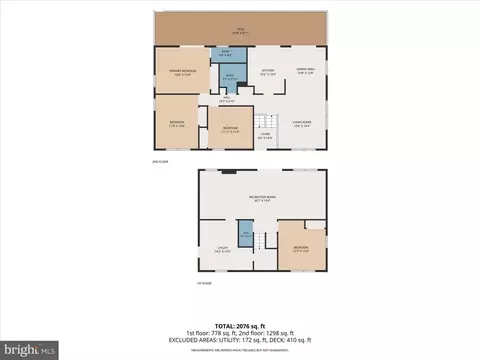 Floorplan - 114 Doncaster Rd, Joppa, MD 21085 photo 1 of 3