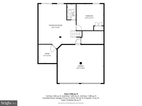 Floorplan - 101 Milton Ave, Fallston, MD 21047 photo 1 of 4