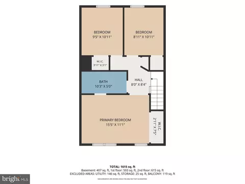 Floorplan - 334 Fullerton Pl, Abingdon, MD 21009 photo 2 of 3