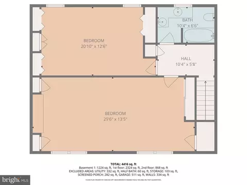 Floorplan - 2705 Fallston Rd, Fallston, MD 21047 photo 3 of 4