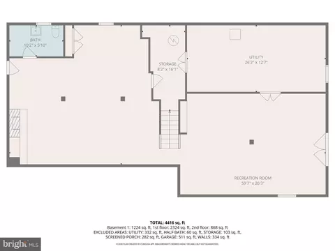 Floorplan - 2705 Fallston Rd, Fallston, MD 21047 photo 1 of 4